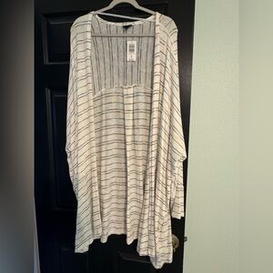 Torrid Striped Lightweight Cardigan